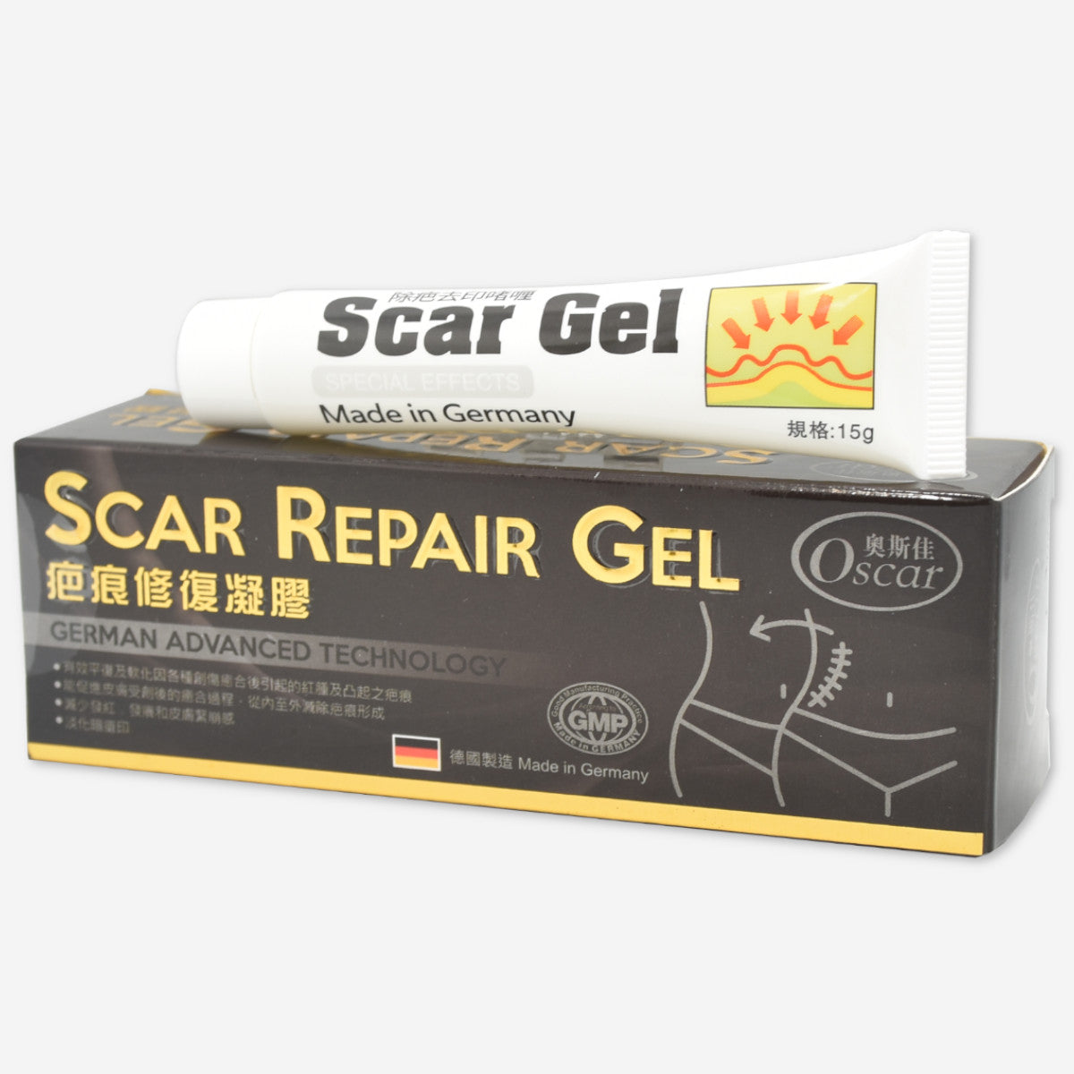疤痕修復凝膠 15g