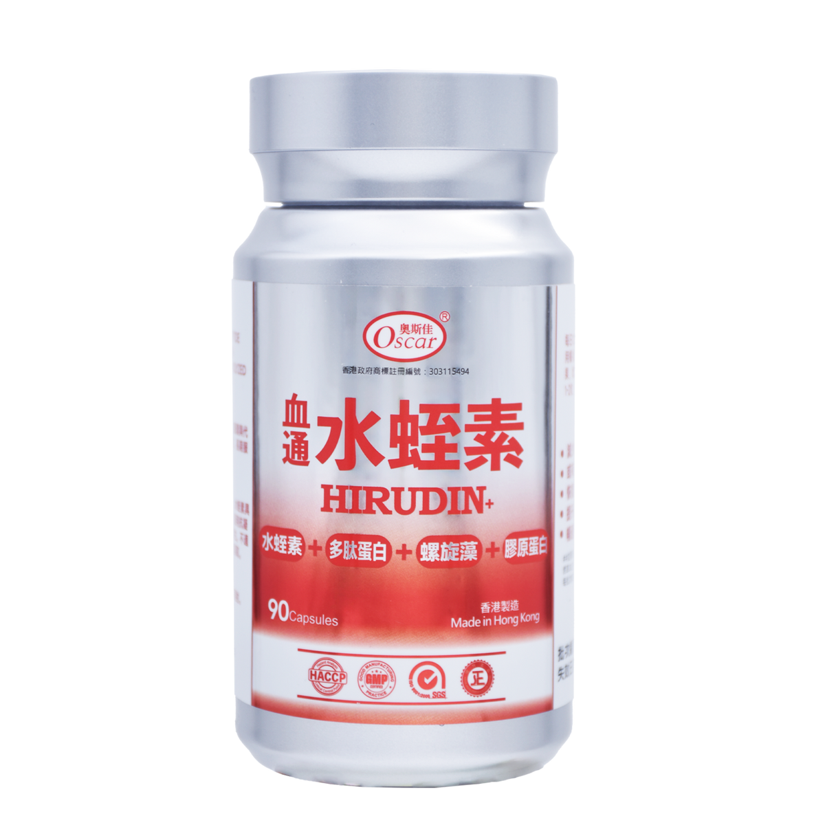 奧斯佳 血通水蛭素 HIRUDIN+ 90粒